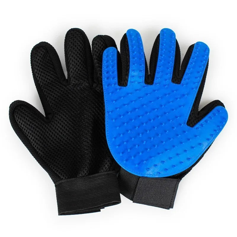 Guantes de aseo para perros y gatos, cepillo y peine para perros, cepillo para quitar el pelo de la mascota, guantes para el pelo de tu mascota