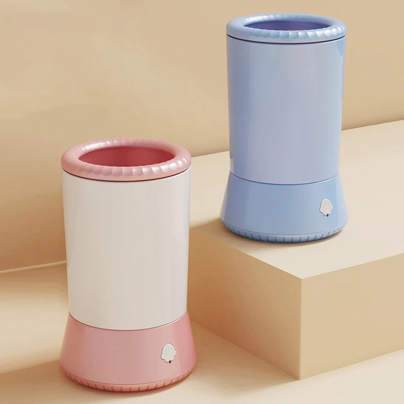 Lava patas eléctrico para mascotas, limpiador de patas para perros.